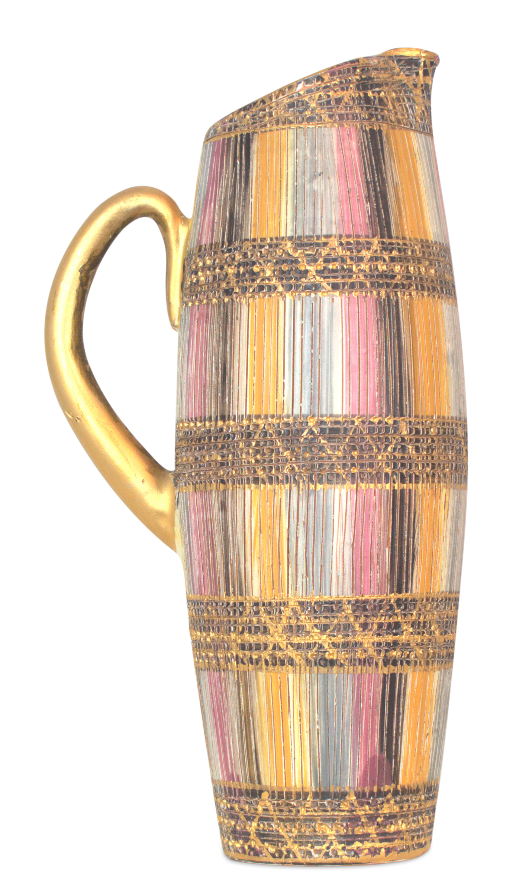 Pitcher, “Seta”, Rainbow by Bitossi