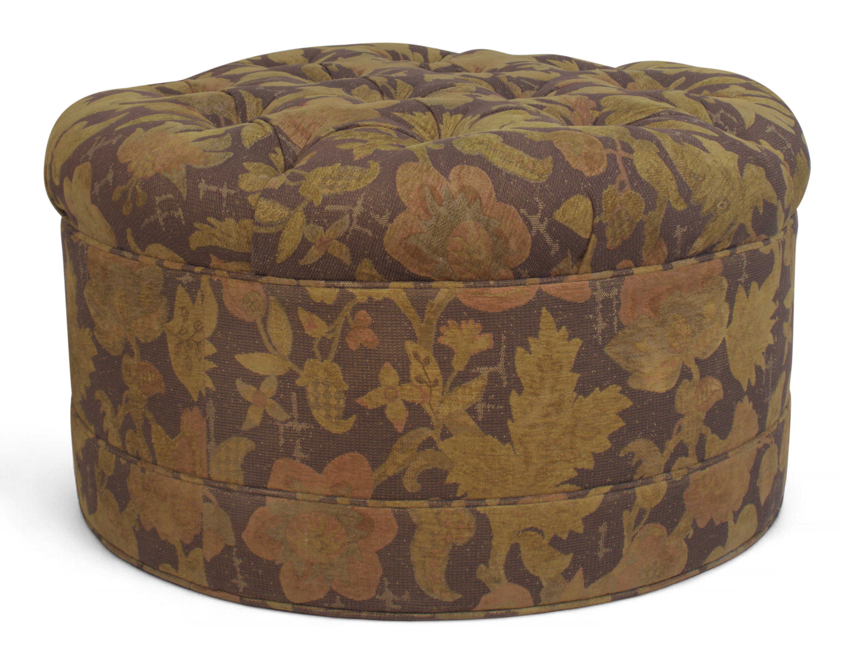 Ottoman, Tufted Fabric by Frederick Copeland